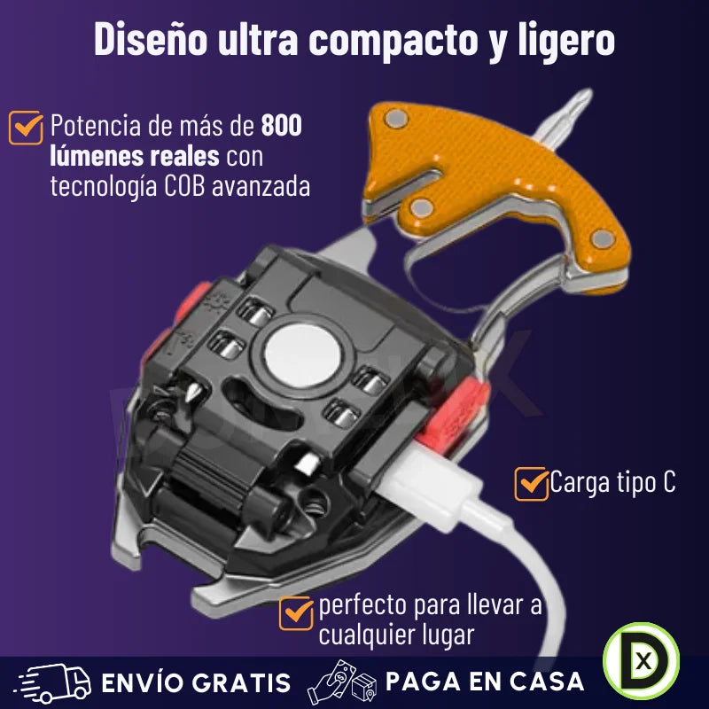 Llavero Multifuncional 7 en 1