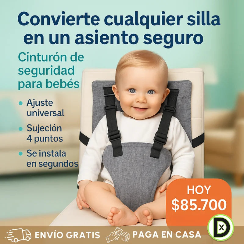 Cinturón de seguridad para bebés