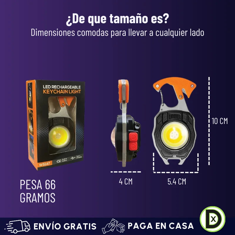 Llavero Multifuncional 7 en 1