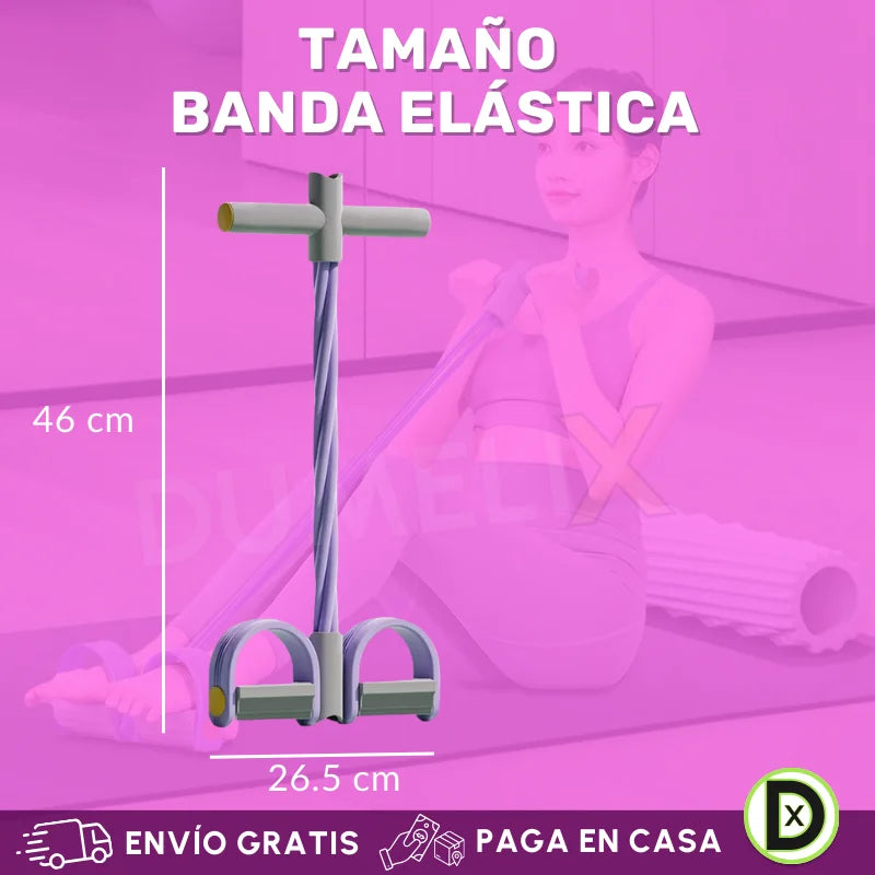 Combo Banda Elástica y Cepillo Retráctil