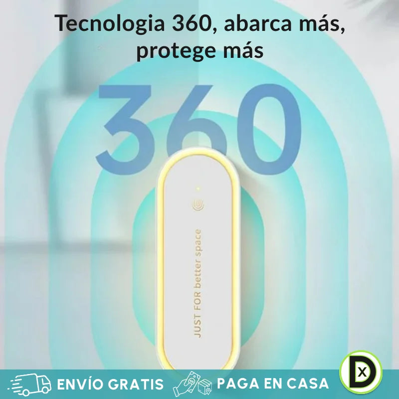 EcoSonic™ Repelente Ultrasónico 2x1